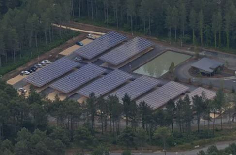 Ombrière photovoltaïque de parking_1