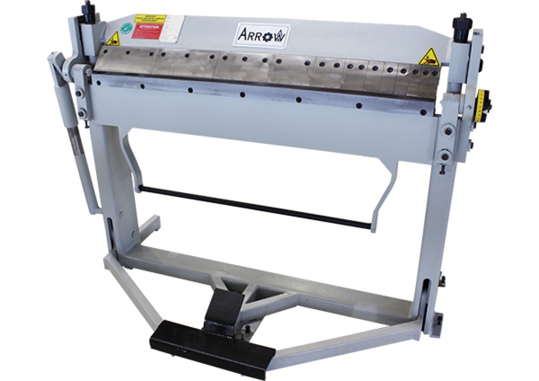 Plieuse à tablier manuelle ARROW - Modèle PMA 2020x1.2 - Lames segmentées, pliage 135°, capacité 1,2 mm acier_1