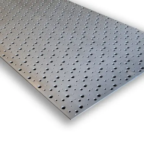 Tôles perforées - motif bulle de savon_1