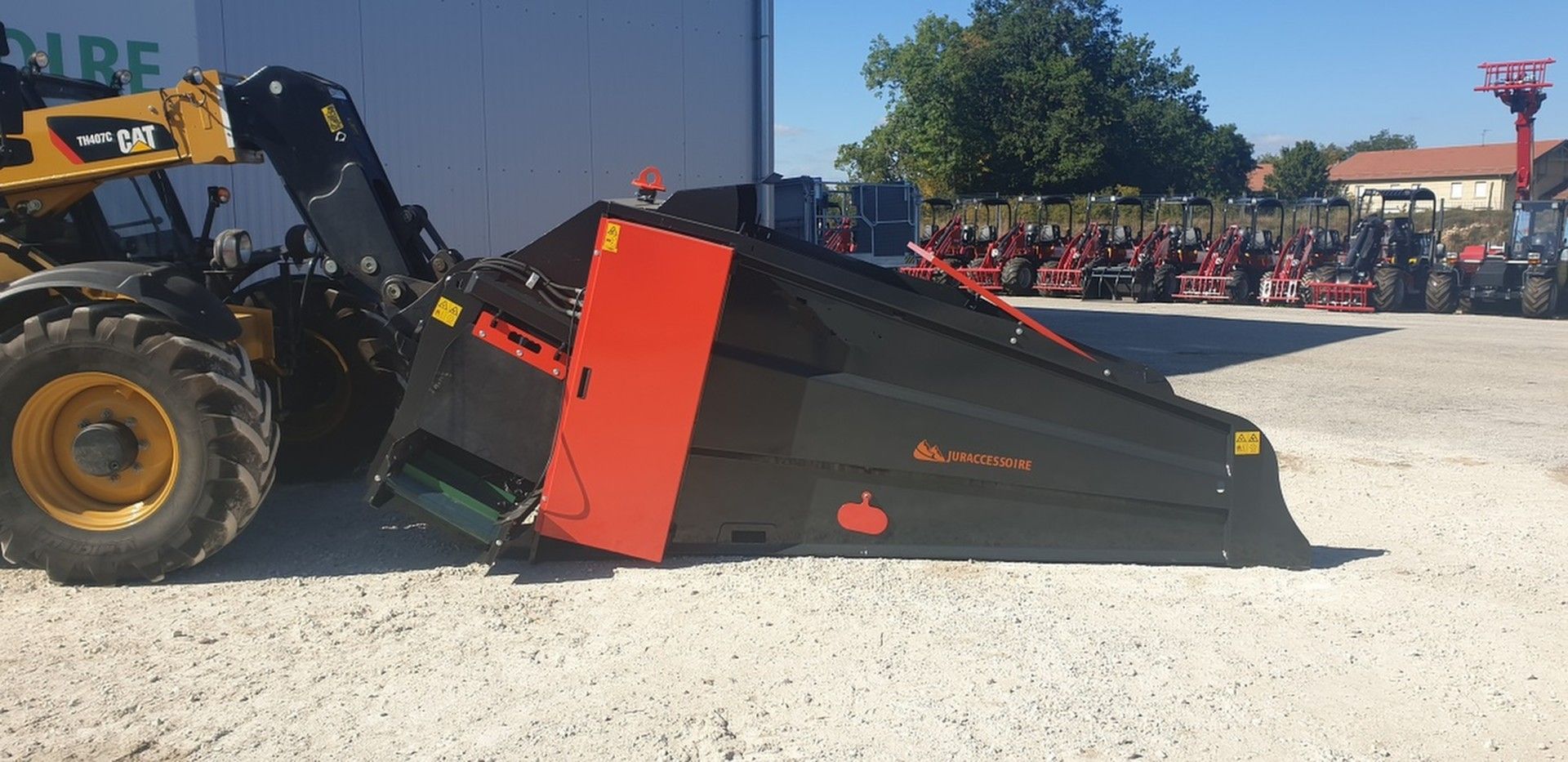 Bale master xl pailleuse agricole de logette - juraccessoire - longueur de caisse 2m70_1