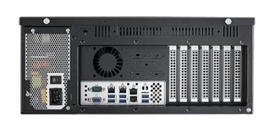 Châssis rackable 4U - EATX/ATX/MicroATX - 8 baies disques hotswap - Alimentation 1200W - Réf: HPC-7484-12ZB_1