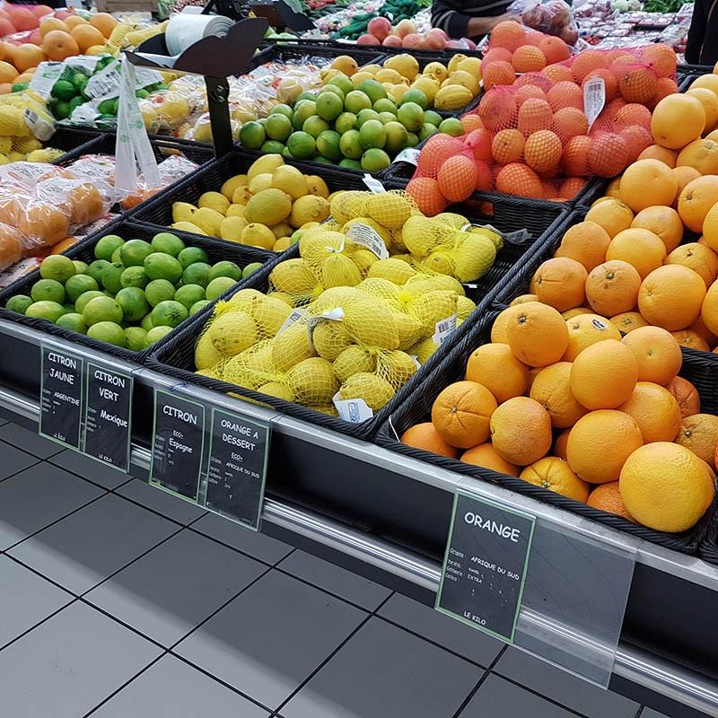 Manne polypropylène noire Carita 60x40 -_1