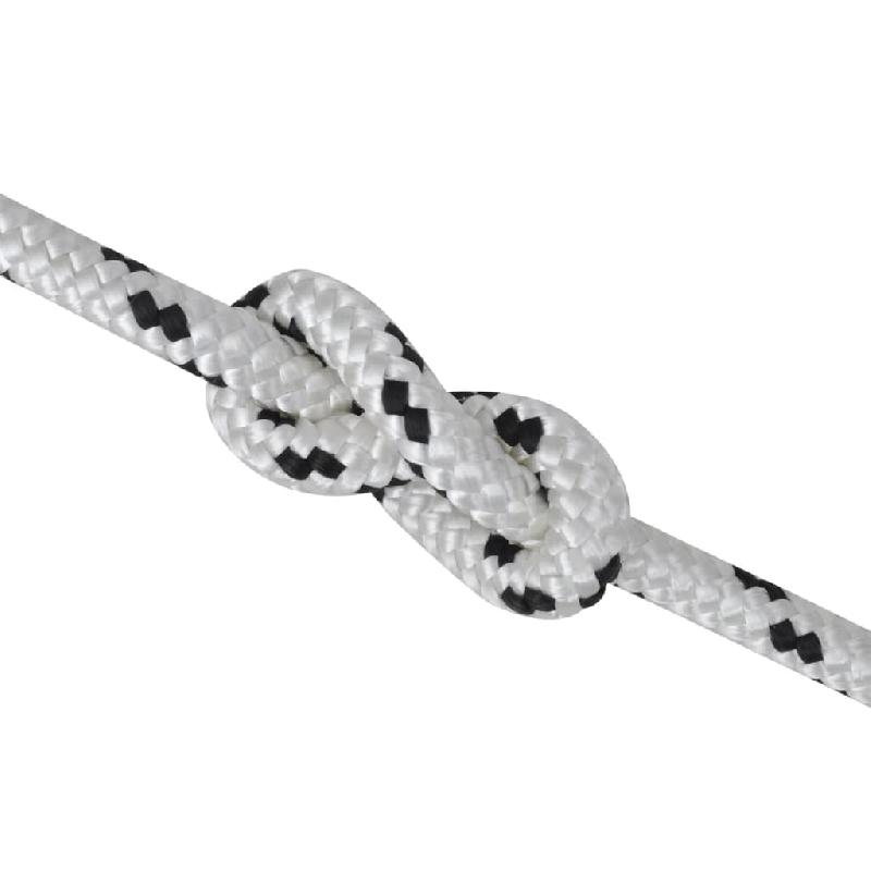 Vidaxl corde de bateau tressée en bobine polyester 14 mm x 50 m 90463_1