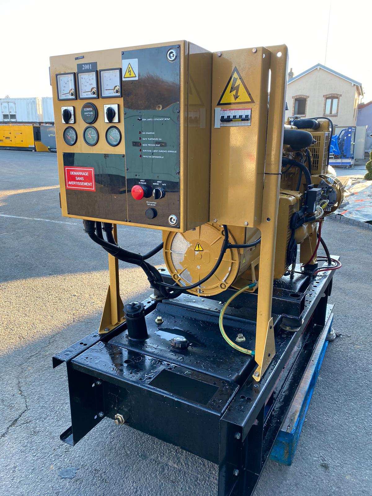 Groupe électrogène d'occasion - ATERPILLAR - 30 KVA_1
