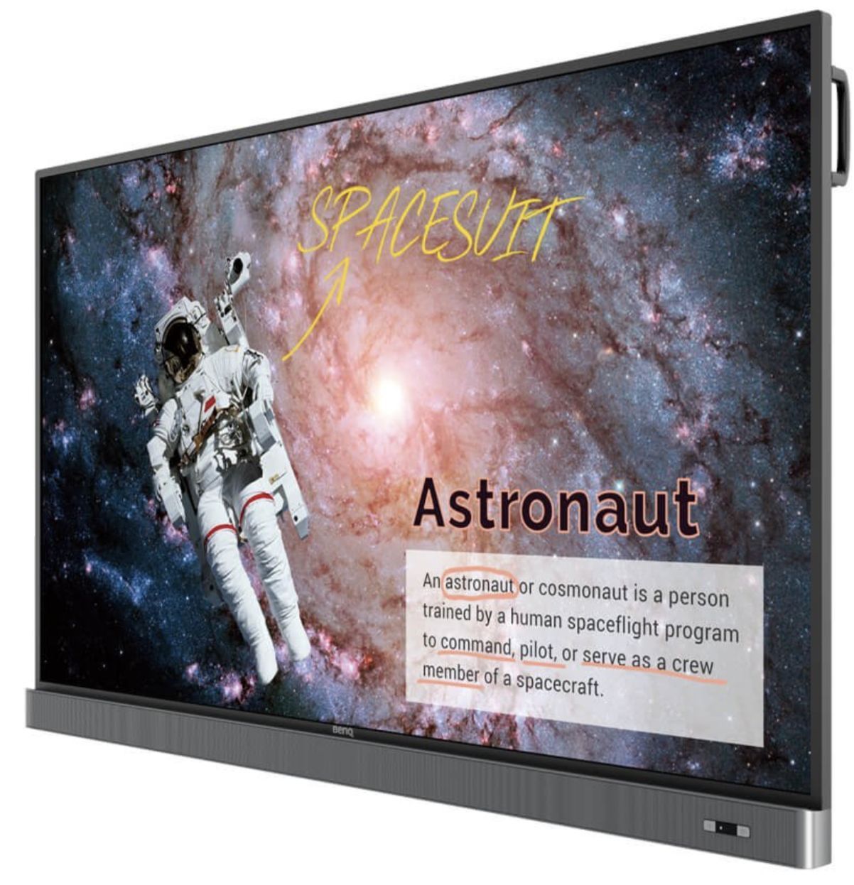 Écran plat interactif 4K UHD 75 pouces - RM7502K - Pour l'enseignement avec tactile infrarouge précis et solution Eye-Care_1