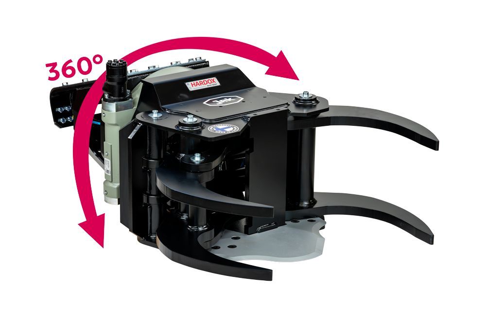 Grappin coupeur JAK 200R Gen4 pour pelle, chargeuse et télescopique_0
