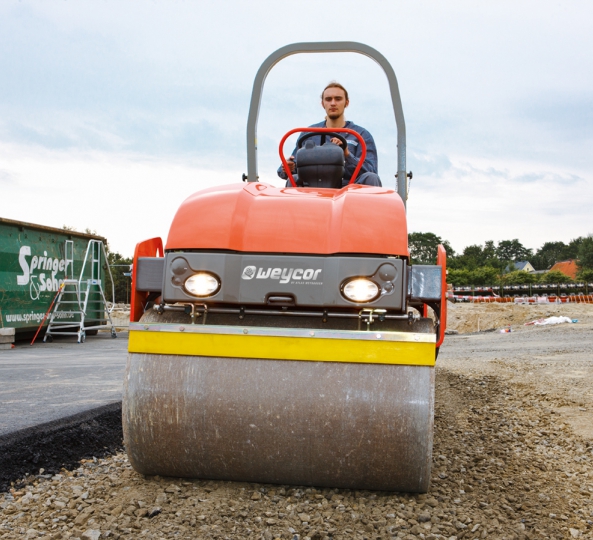 Rouleau compresseur 2.6t - weycor aw 260_1