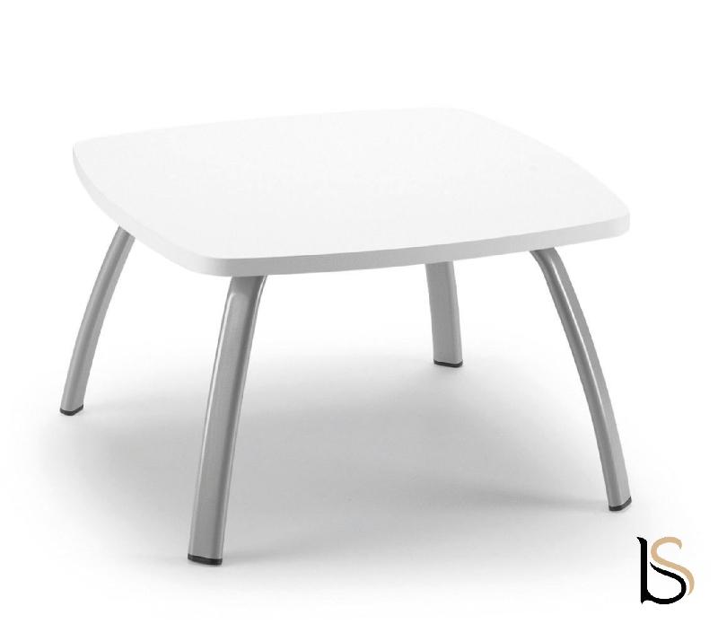 Table  basse Ainhoa forme carrée - SOKOA - Blanc_1