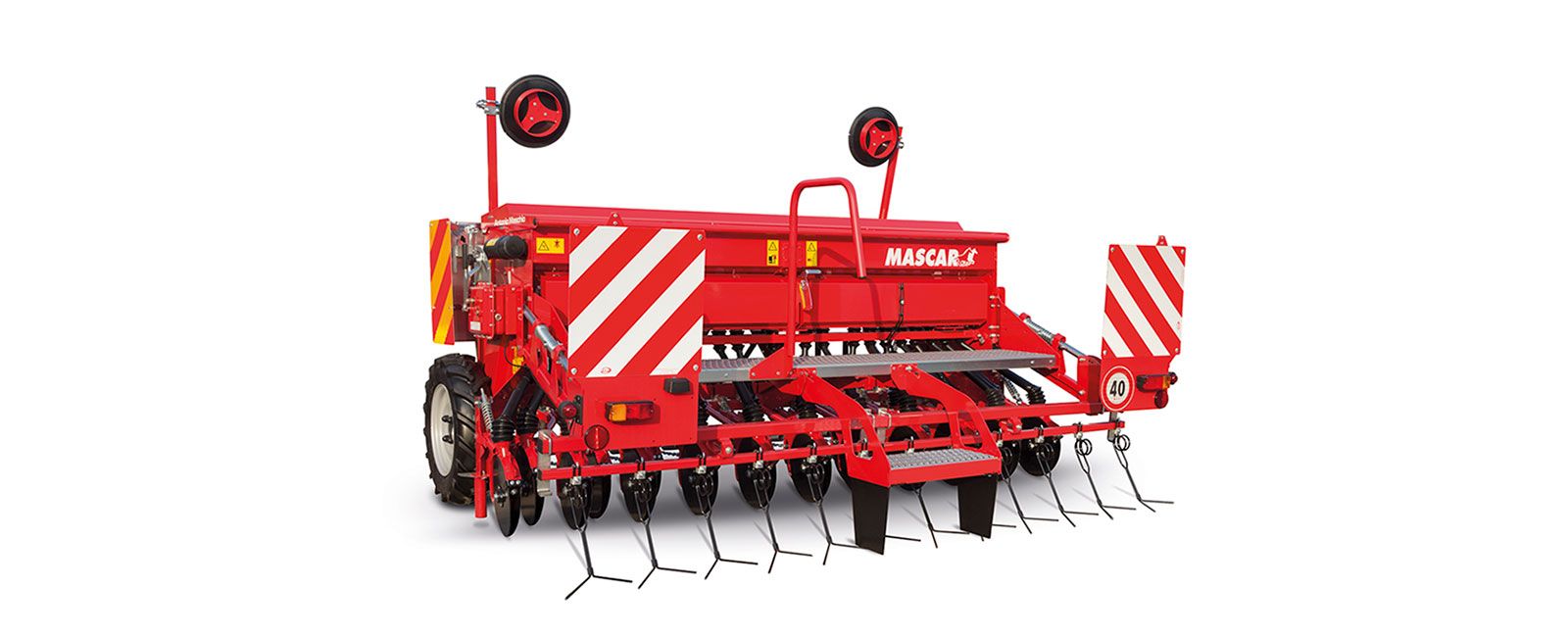 Arizona - semoir mécanique agricole - Mascar S.P.A. - équipé avec une grande trémie pour céréales et petites graines_1