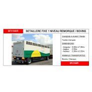 Bfx1nxr - Camion bétaillère fixe - Carrosserie Guitton - 1 niveau - Aluminium, vérins hydrauliques, options multiples_1