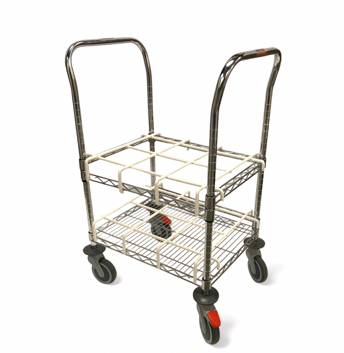 Chariot de transport ergonomique pour bouteille d'oxygene S2 et B5 O²Cart - CHAROXY_1