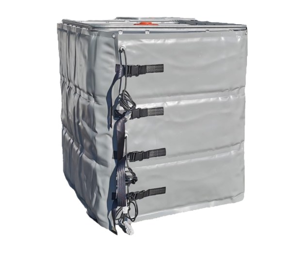 Couverture chauffante industrielle EH-POWERJACKET - Isolation thermique élevée pour GRV, fûts et cuves_1