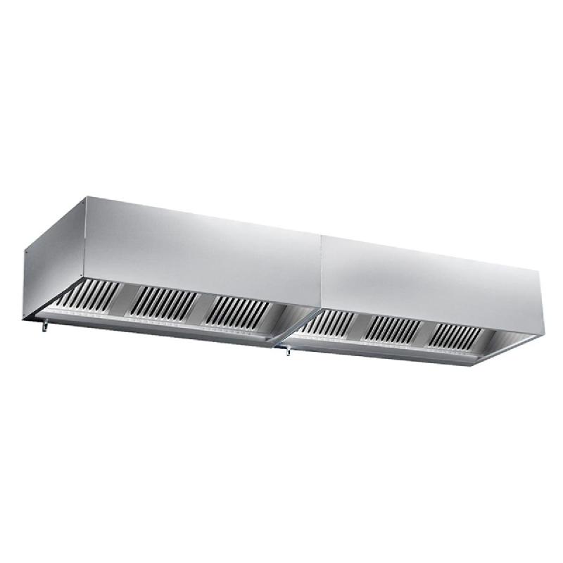 Hottes caisson inox statiques sans moteur - Profondeur 1100 mm - 4600_1