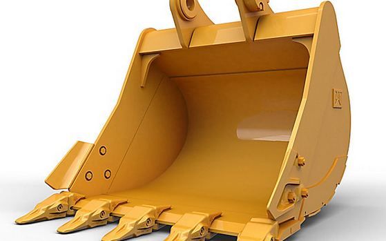 Godet d'excavation à usage normal avec lame de nivellement - caterpillar finance france - 1 400 mm (55 in) - capacité 1.09 m³_1