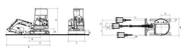 Mini-pelle 60V4 - Année 2017 - Moteur Kubota V2403-DI - Poids 5575 kg - Profondeur de creusage 4040 mm_1