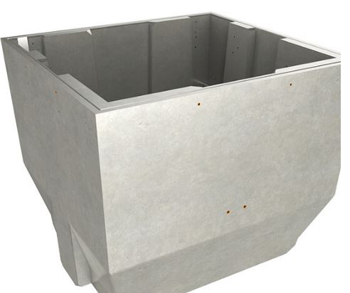 Système de collecte de déchets enterrés  - à chargement latéral - INTEGRA_1