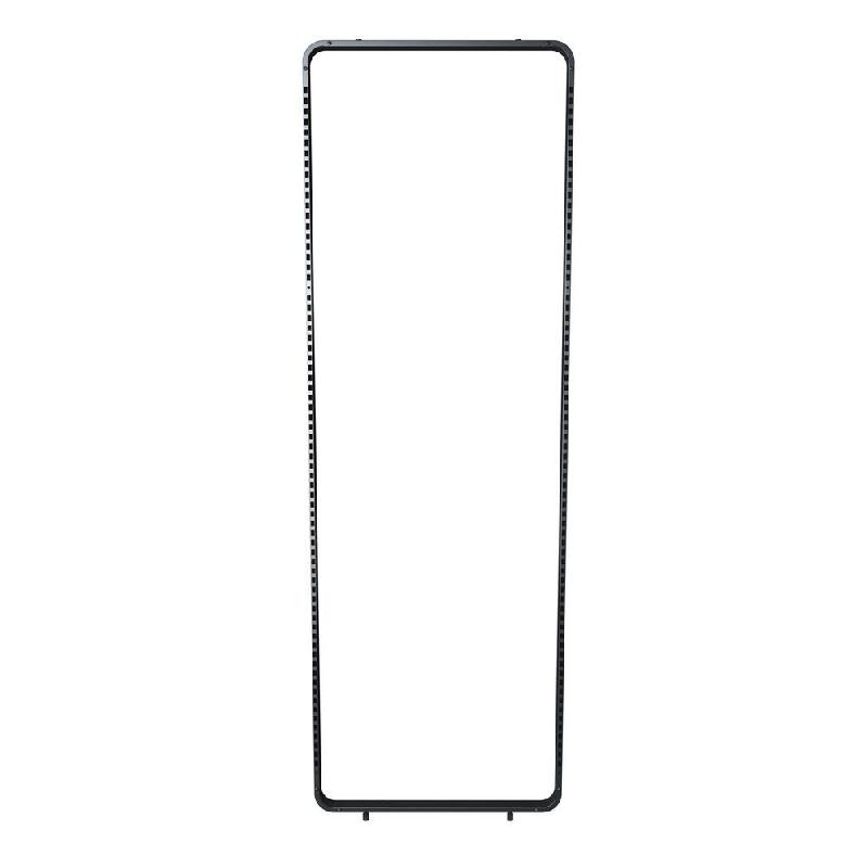 Cadre tube 60x20mm angle rond Pas 36 mm L950xH3000mm - noir_1