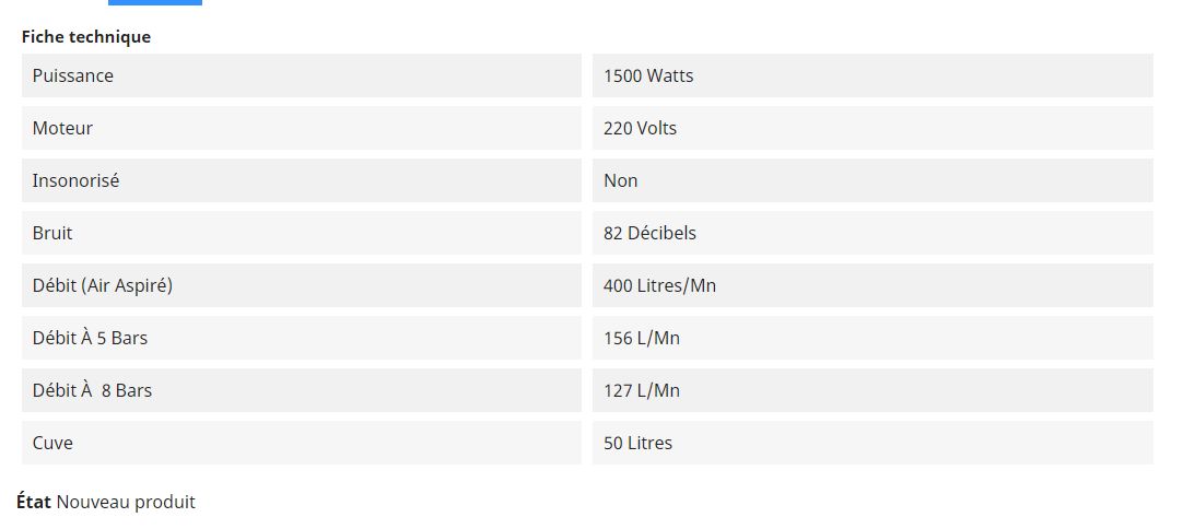 Compresseur Extrême 3T2 400L/mn - Nardi Compressori France - bicylindre, cuve 50L, sans huile_1