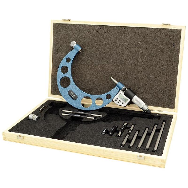 Micromètre digital à touches interchangeables - Plage de mesure 0-150 mm - Lecture digitale 0,001 mm_1