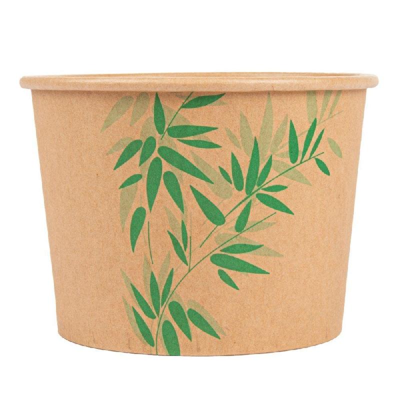 Pot en carton Feel Green 500ml Ø11x8,2cm - par 500_1