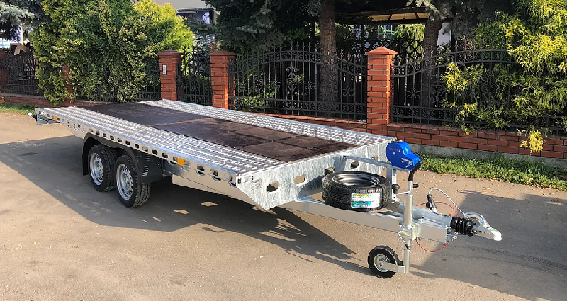 Remorque porte voiture-plateau - 5,00 X 2,05 M - 3500 KG - PHOENIX 5035_1