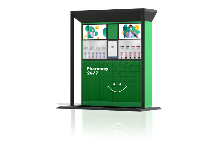 Distributeurs automatiques intelligents de produits pharmaceutiques et de soins de santé essentiels_1