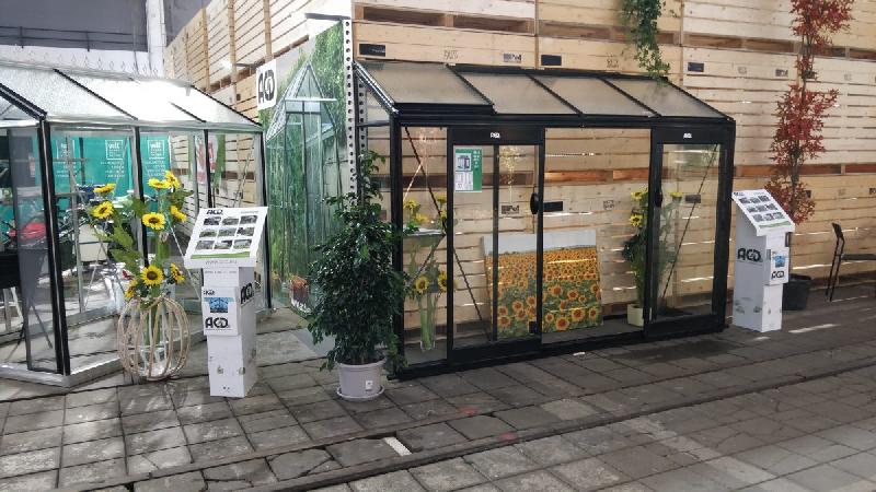 Miccolo M04 - Serres urbaines en aluminium avec verre sécurit martelé et clair, garantie 12 ans_1