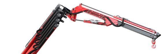 Grue auxiliaire maxilift avec longueur de flèche standard de 8,9 m