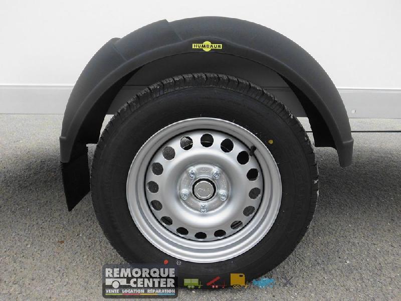 Remorque fourgon freiné - HUMBAUR - 1 essieu - PTAC 1300 Kg - 304x151x180 cm - Référence -39420_1