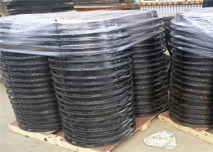 Sédimentation élevée 700mm x 700mm de couverture de trou d'homme de fonte de fiabilité_1