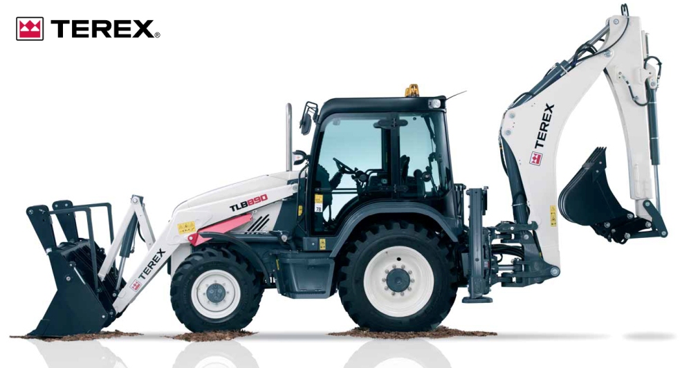 Tractopelle Terex TLB890 - Puissance, Polyvalence et Confort pour Performance et Productivité_1