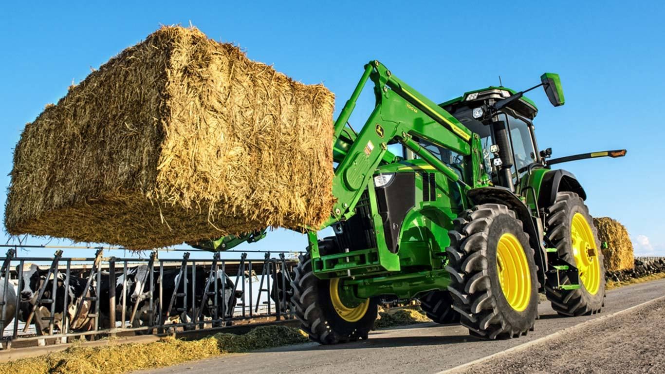 700m - chargeur frontal - john deere - optimal pour les gros travaux_1