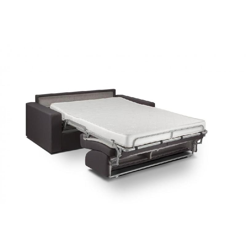 Canapé convertible Night Express 120 cm - Matelas 14 cm - Gris anthracite - Ouverture express_1