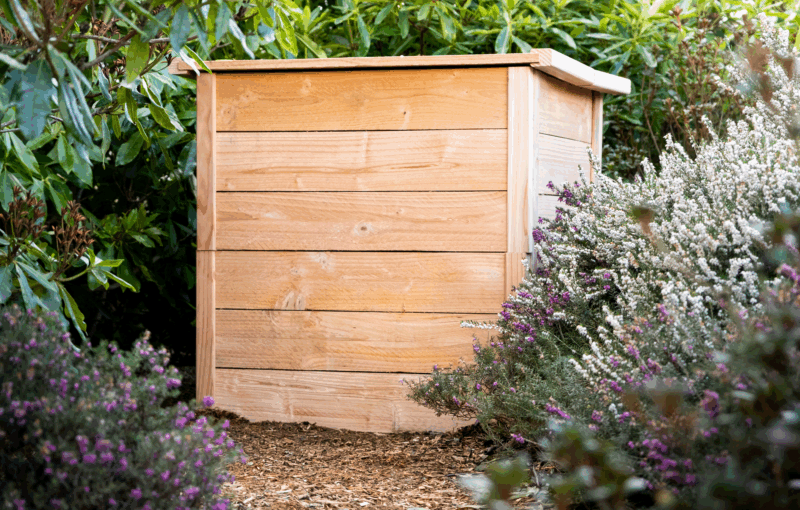 Composteur Eco Bois Droit - 150L à 1000L - Résineux ou Douglas brut/raboté_1