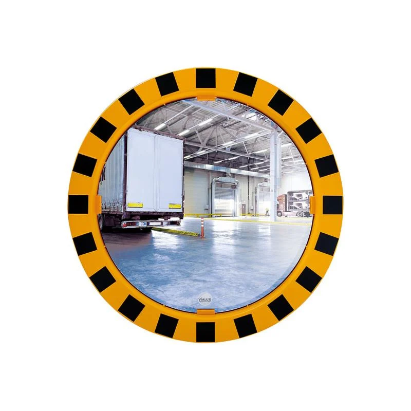 Miroirs avec cadre jaune et noir_1