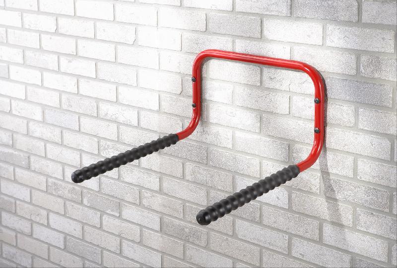 MOTTEZ - Support mural 2 vélos - Tube 25x1,5 mm - Finition epoxy - Montage facile_1