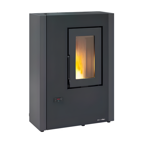 Poêle  à Granulés étroit ventilé - EXTRAFLAME Luisella 5.0 Maxi_1