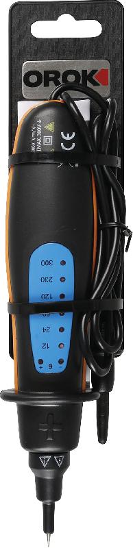 SYNCHRO - Testeur de tension électrique 6V à 300V avec indicateur LED - 643167_1