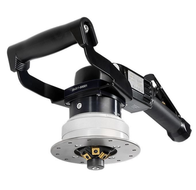 Chanfreineuse portative SMA 40-APV - Fraisage sans bavures pour arêtes intérieures et extérieures_1