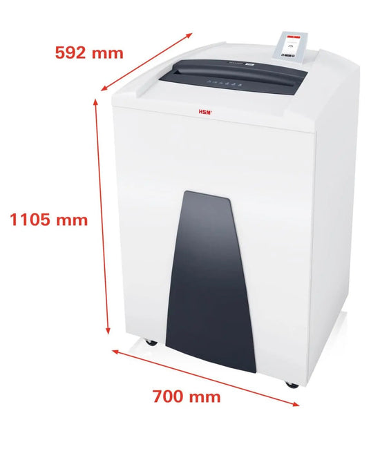 Destructeur de papier puissant et innovant - Capacité de réception Jusqu'à 2696 feuilles - SECURIO P44i - HSM_1