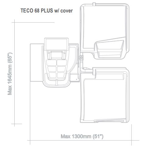 Équilibreuse électronique TECO 68 PLUS - Écran LCD 19