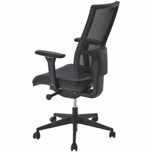 Fauteuil de bureau HARI neuf - Sitek - synchrone blocable 5 positions - anti-retour - accoudoirs 4D - dossier filet réglable_1