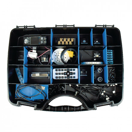 ROBOT MODULAIRE PROGRAMMATION MBUILD MAKEBLOCK VALISE D'EXPÉRILENTATION AVEC CARTE CYBERPI_1