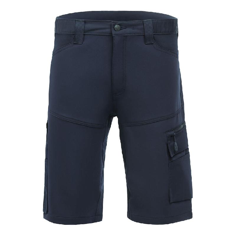 Bermuda de travail stretch DX4 - Tout en marine / R / 38_1
