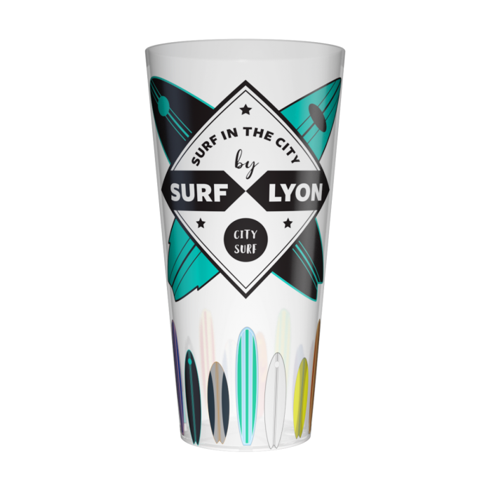Gobelet translucide personnalisé - 40cl - Impression quadrichromie digitale_1