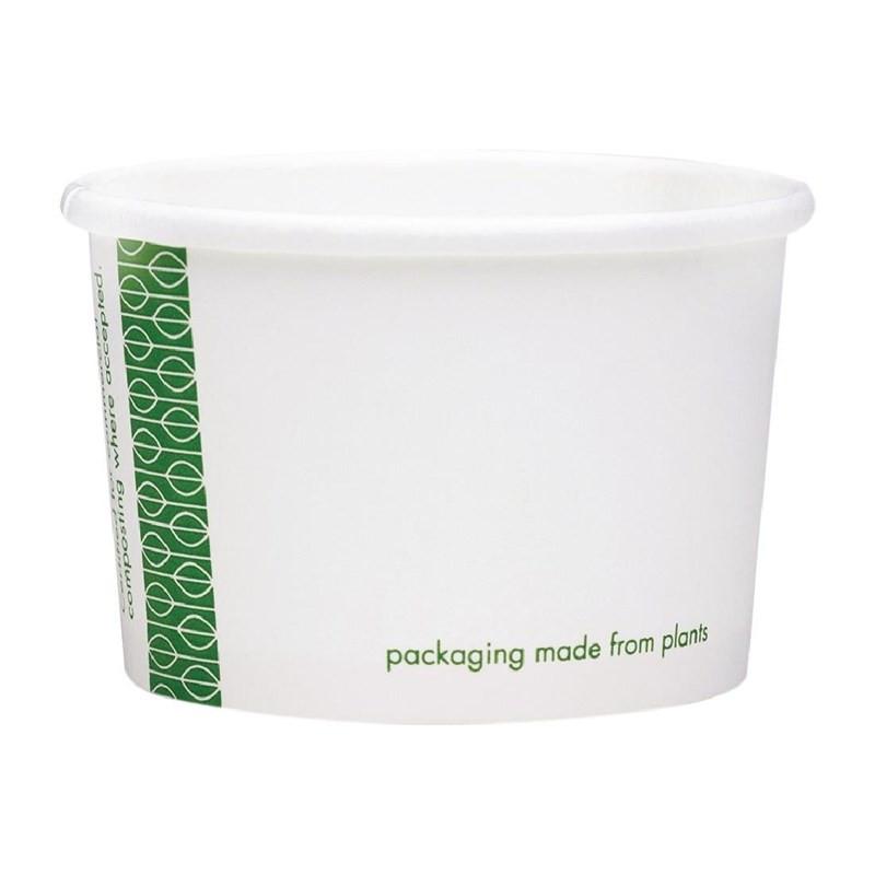 Pots pour aliments chauds compostables - 455ml - Lot de 500 | Vegware_1