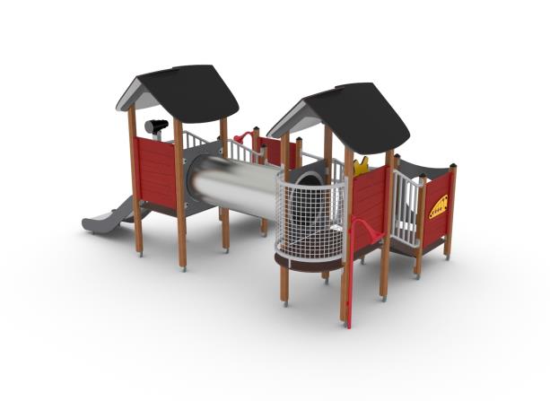 Structure multi- jeux 3 à 5 ans - Unimini Juster - 8047709 - Hags_1