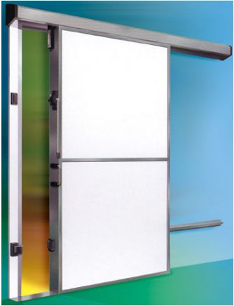 Sürgülü Soğuk Oda Kapısı - Porte de chambre froide coulissante Thermodizayn 120x200 - Isolation polyuréthane_1