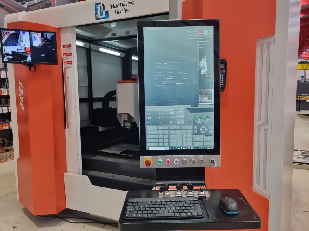 Table de découpe laser fibre ADFORM - LTO1530 - Format 1500x3000mm à 2000x6000mm - Puissance 1500 à 8000W_1