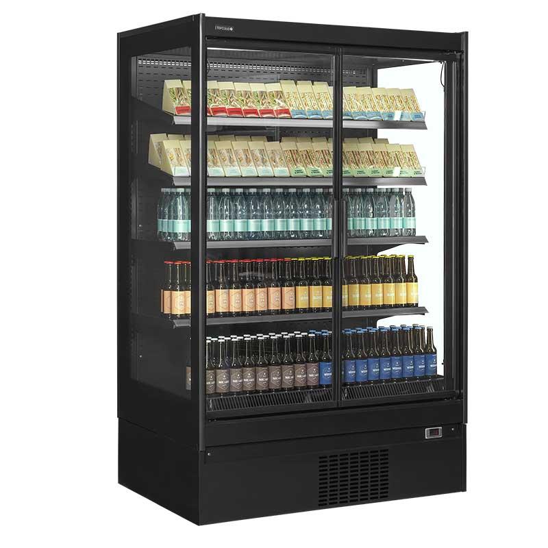 Vitrine réfrigérée murale libre service pour supermarché - 770 L | Tefcold - EXTRA1250CD_1